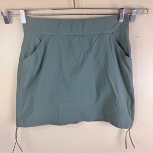 Columbia Womens Active Outdoor Skort Olive Green Size Large‎ Lined Pockets
